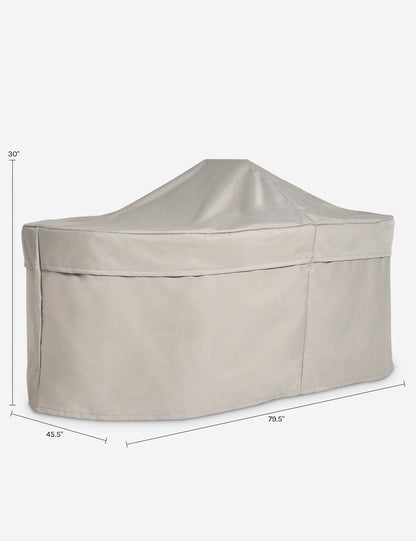 Rodrigo Oval Dining Table Outdoor Furniture Cover
