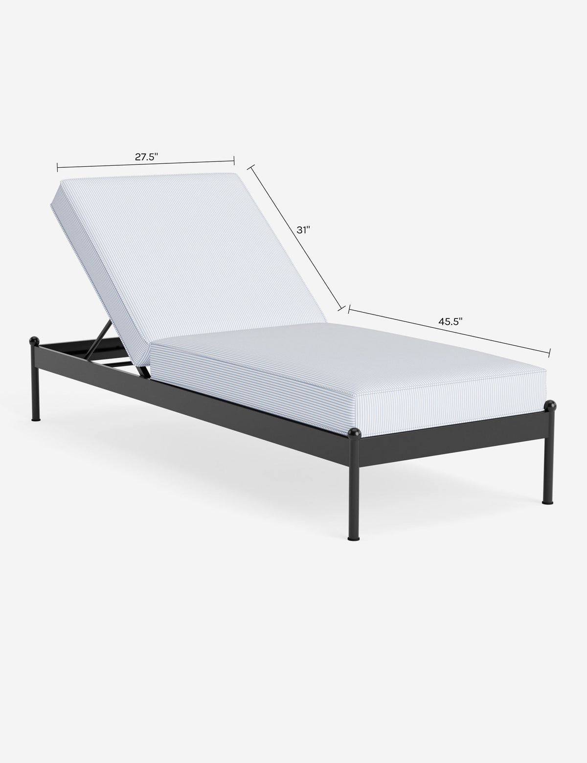 Leni Outdoor Chaise Cushion