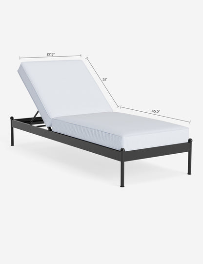 Leni Outdoor Chaise Cushion
