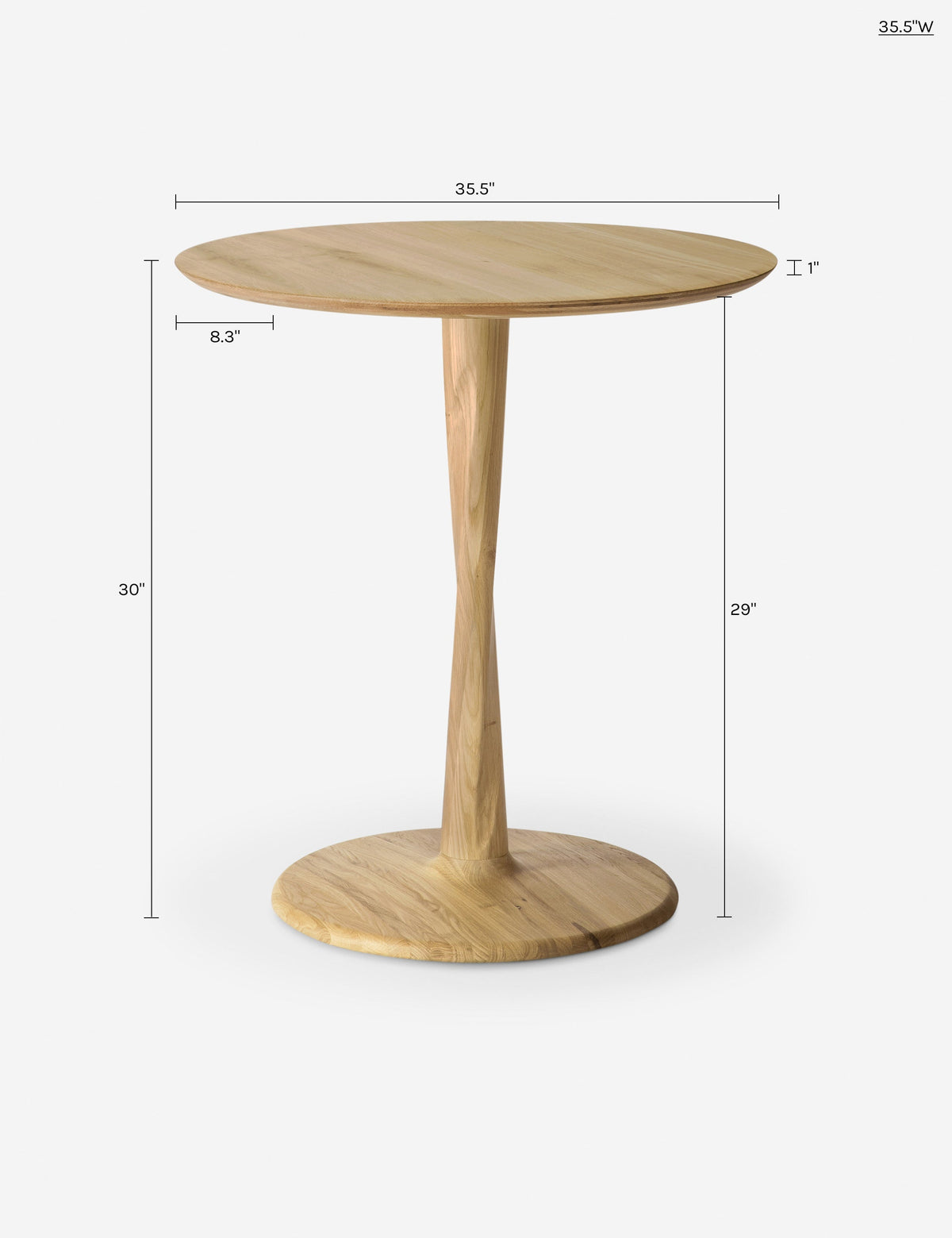 Aldrich Round Dining Table