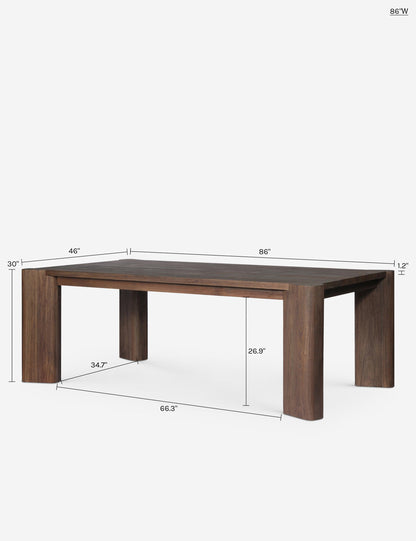 Boone Outdoor Dining Table
