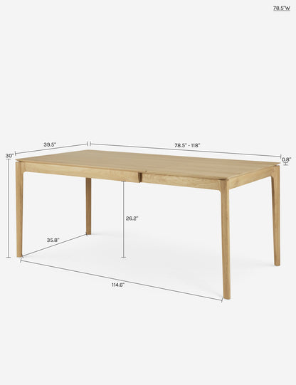 Temple Extendable Dining Table