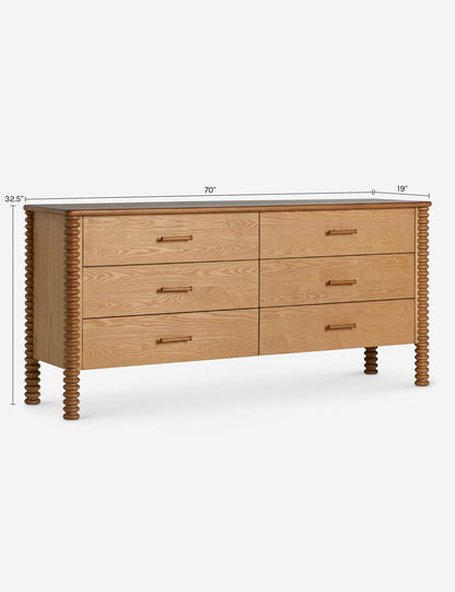 Simson 6-Drawer Dresser
