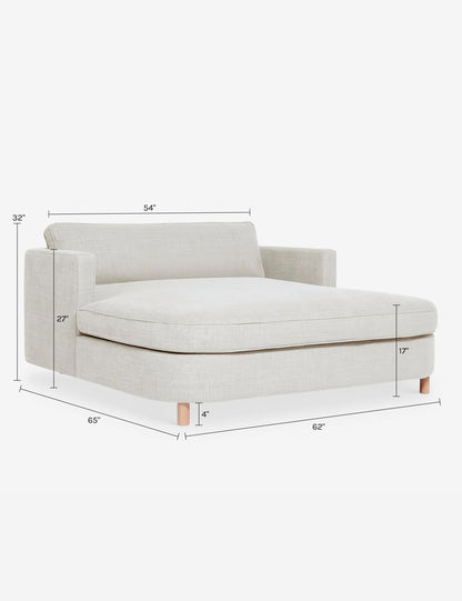 Belmont Media Lounger by Ginny Macdonald