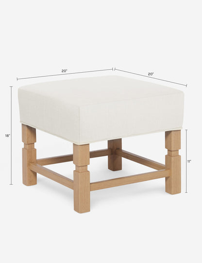 Ambleside Ottoman by Ginny Macdonald