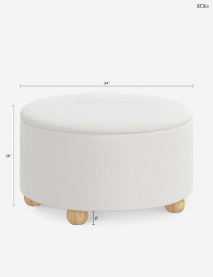 Kamila Storage Ottoman