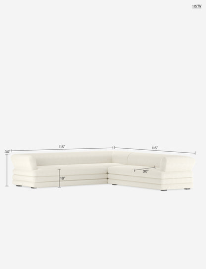 Babs Corner Sectional Sofa by Sarah Sherman Samuel