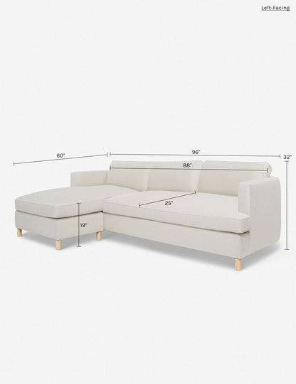 Belmont Sectional Sofa by Ginny Macdonald