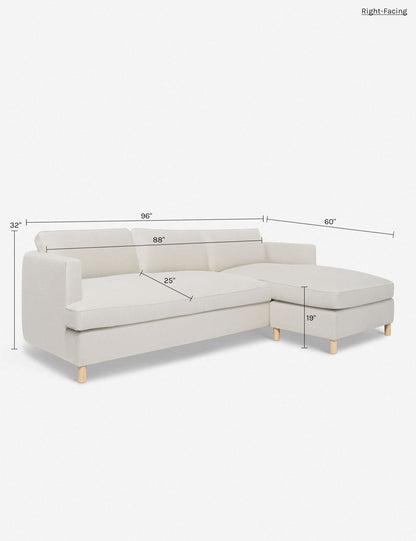 Belmont Sectional Sofa by Ginny Macdonald