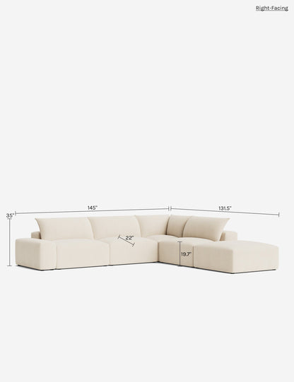 Brinley Modular Chaise Sectional Sofa