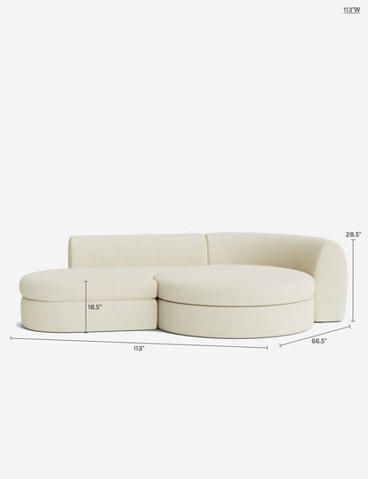 Buckley Modular Chaise Sectional Sofa