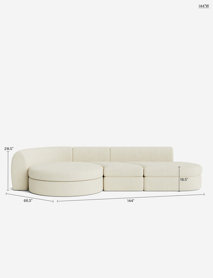 Buckley Modular Chaise Sectional Sofa