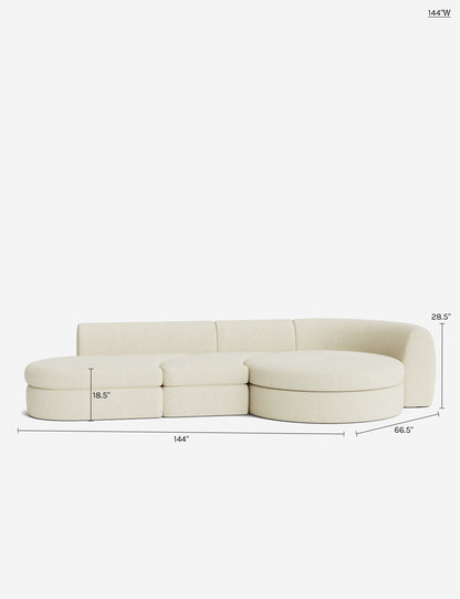 Buckley Modular Chaise Sectional Sofa