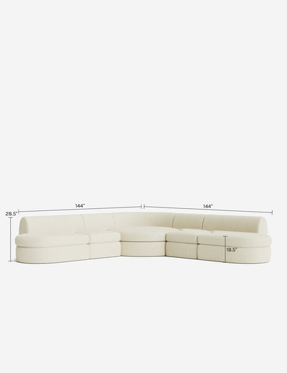 Buckley Modular Corner Sectional Sofa
