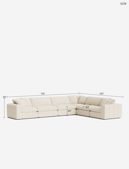 Capella Modular Corner Sectional Sofa
