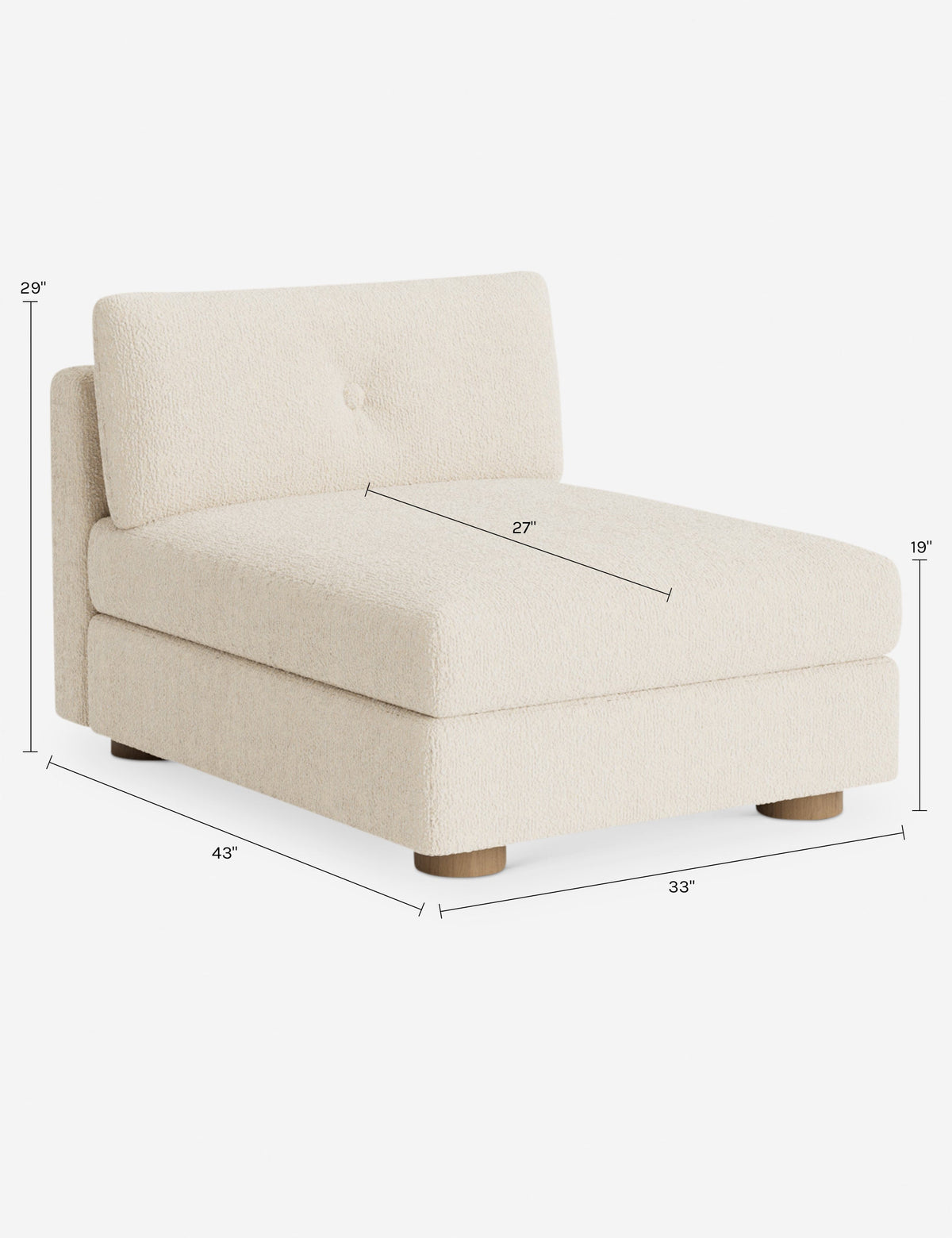 Hill Modular Armless