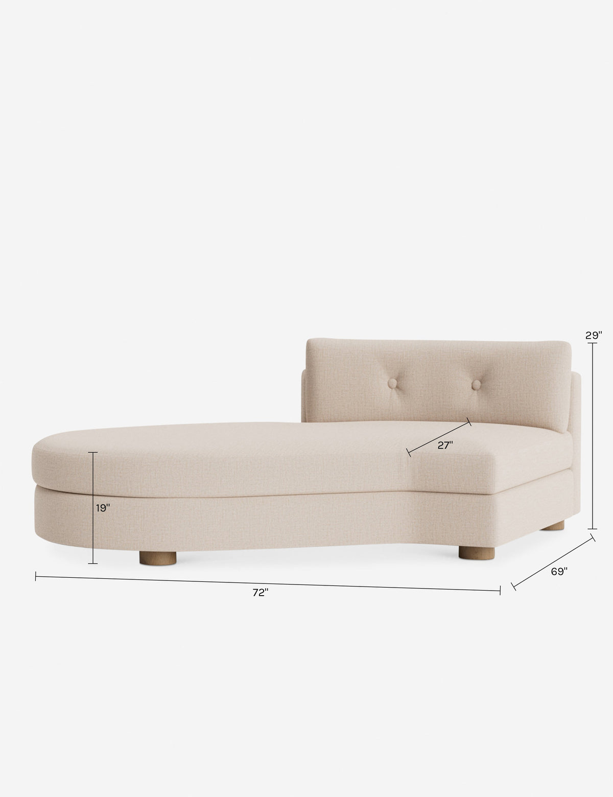 Hill Modular Left Chaise