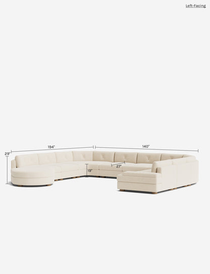 Hill Modular U-Shaped Sectional Sofa