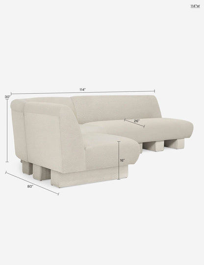 Lena Modular Sectional Sofa by Sarah Sherman Samuel