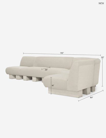 Lena Modular Sectional Sofa by Sarah Sherman Samuel