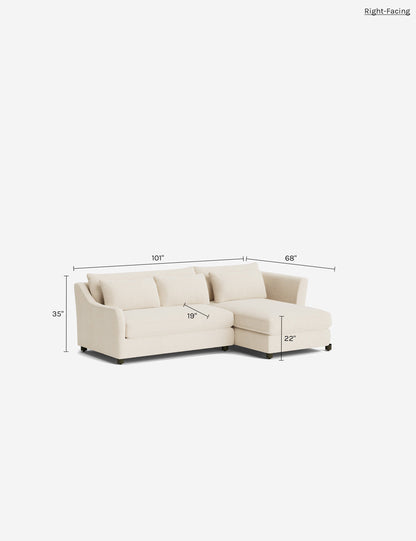 Niven Chaise Sectional Sofa