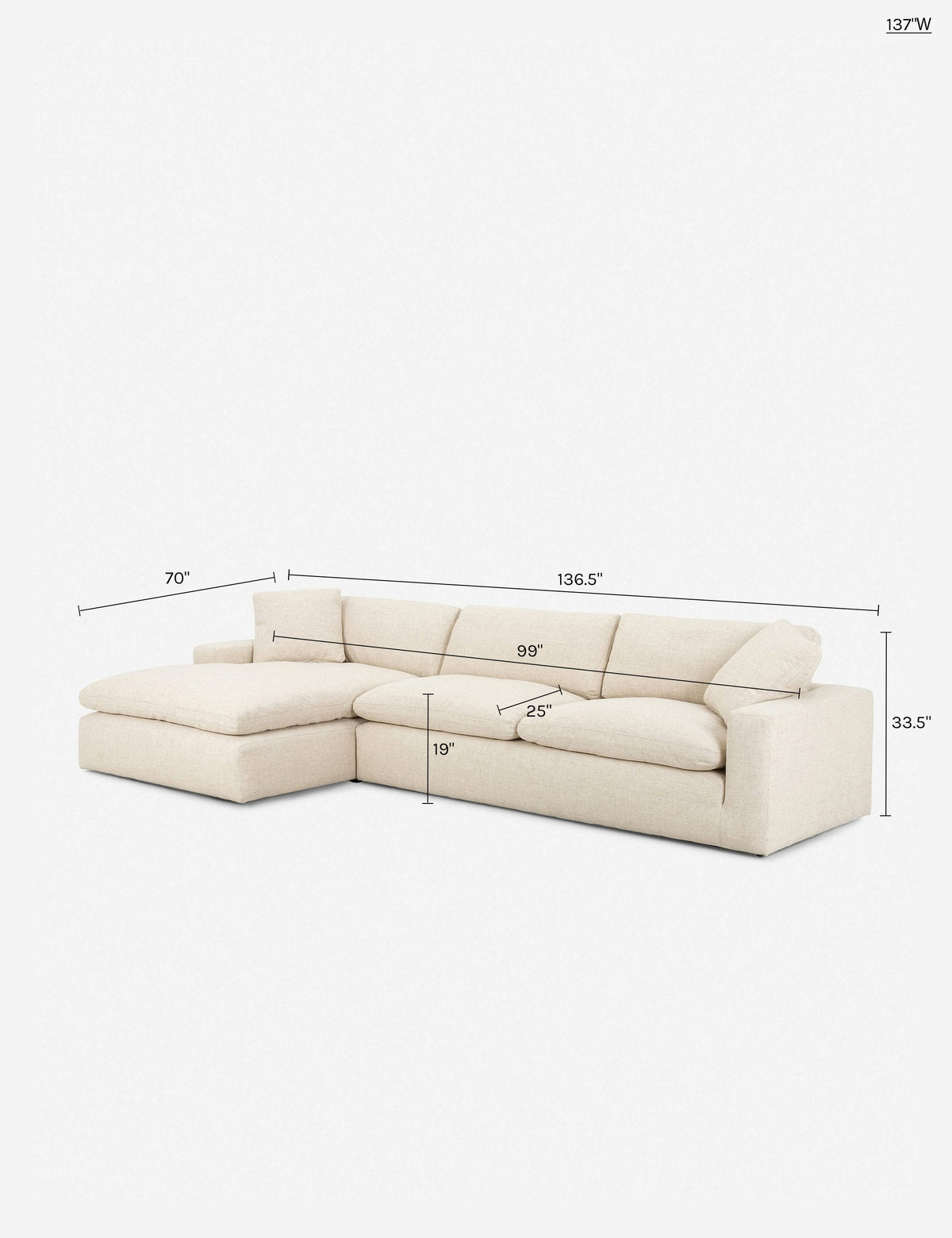 Rita Sectional Sofa