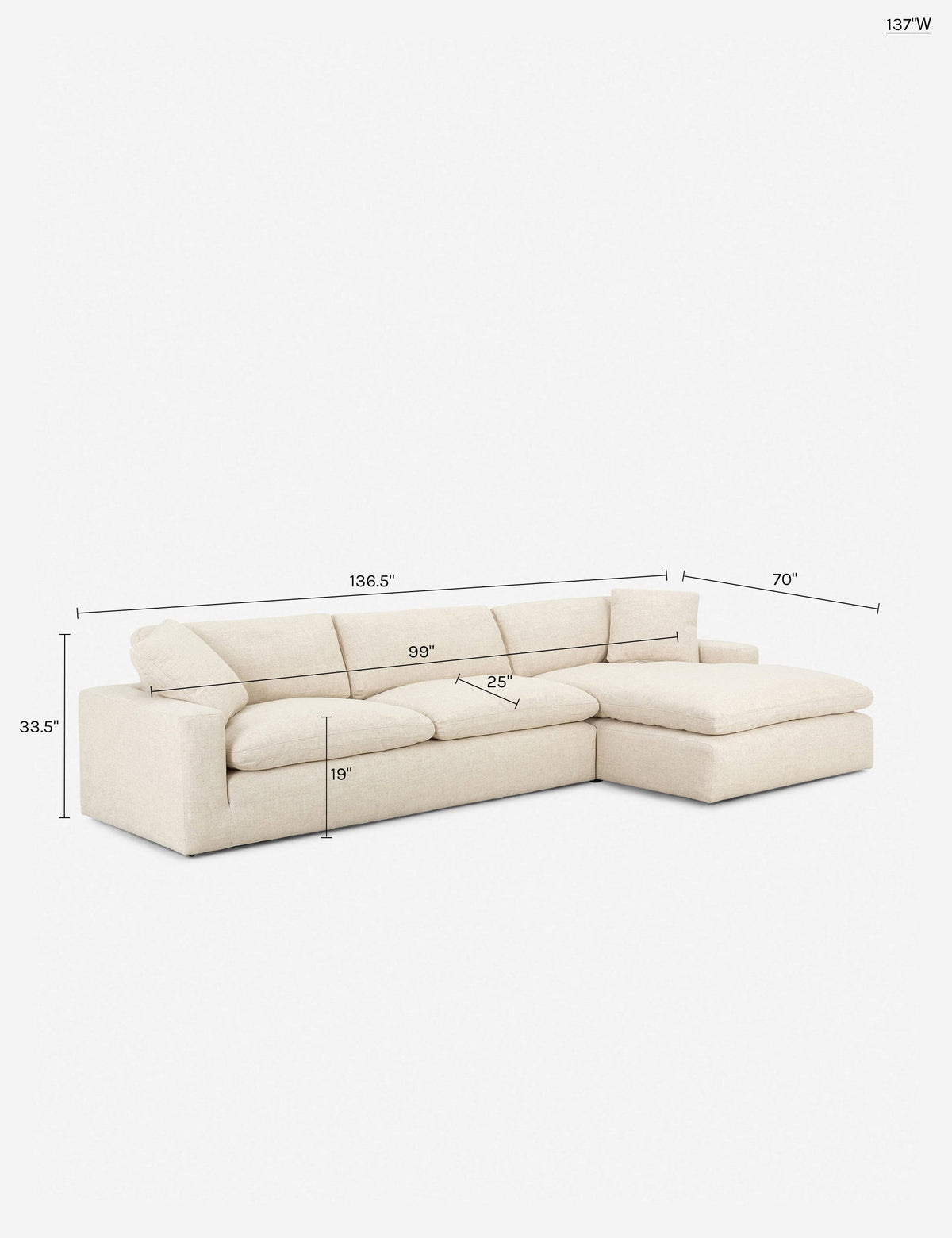 Rita Sectional Sofa