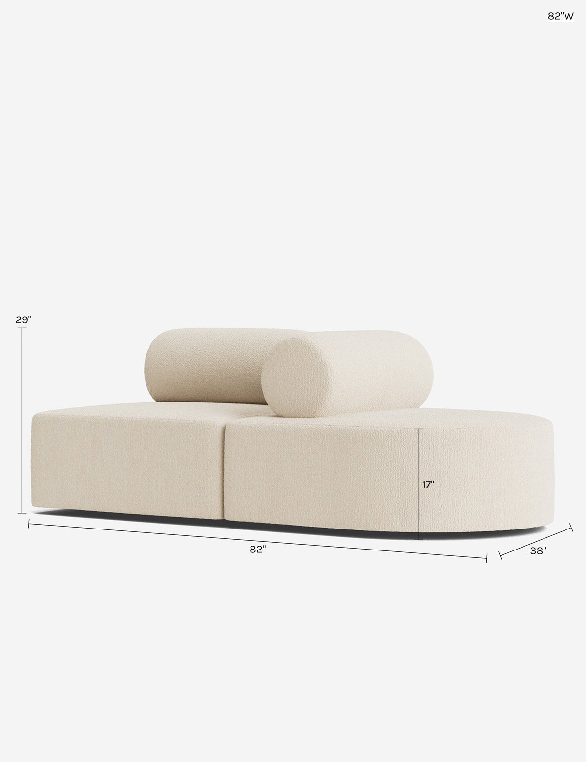 Sloman Modular 2-Piece Chaise