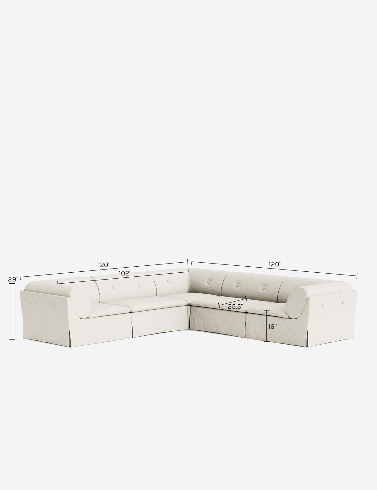 Trudy Modular Sectional by Sarah Sherman Samuel