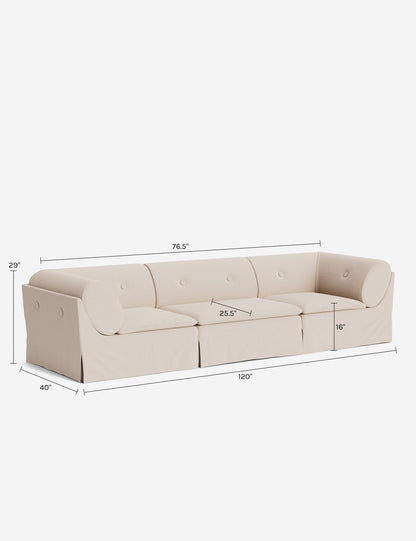 Trudy Modular Sofa by Sarah Sherman Samuel