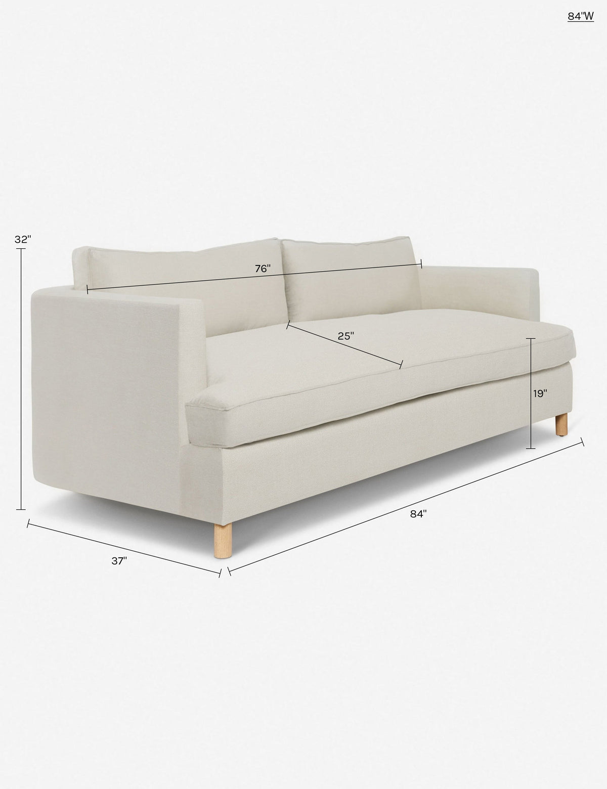 Belmont Sofa by Ginny Macdonald