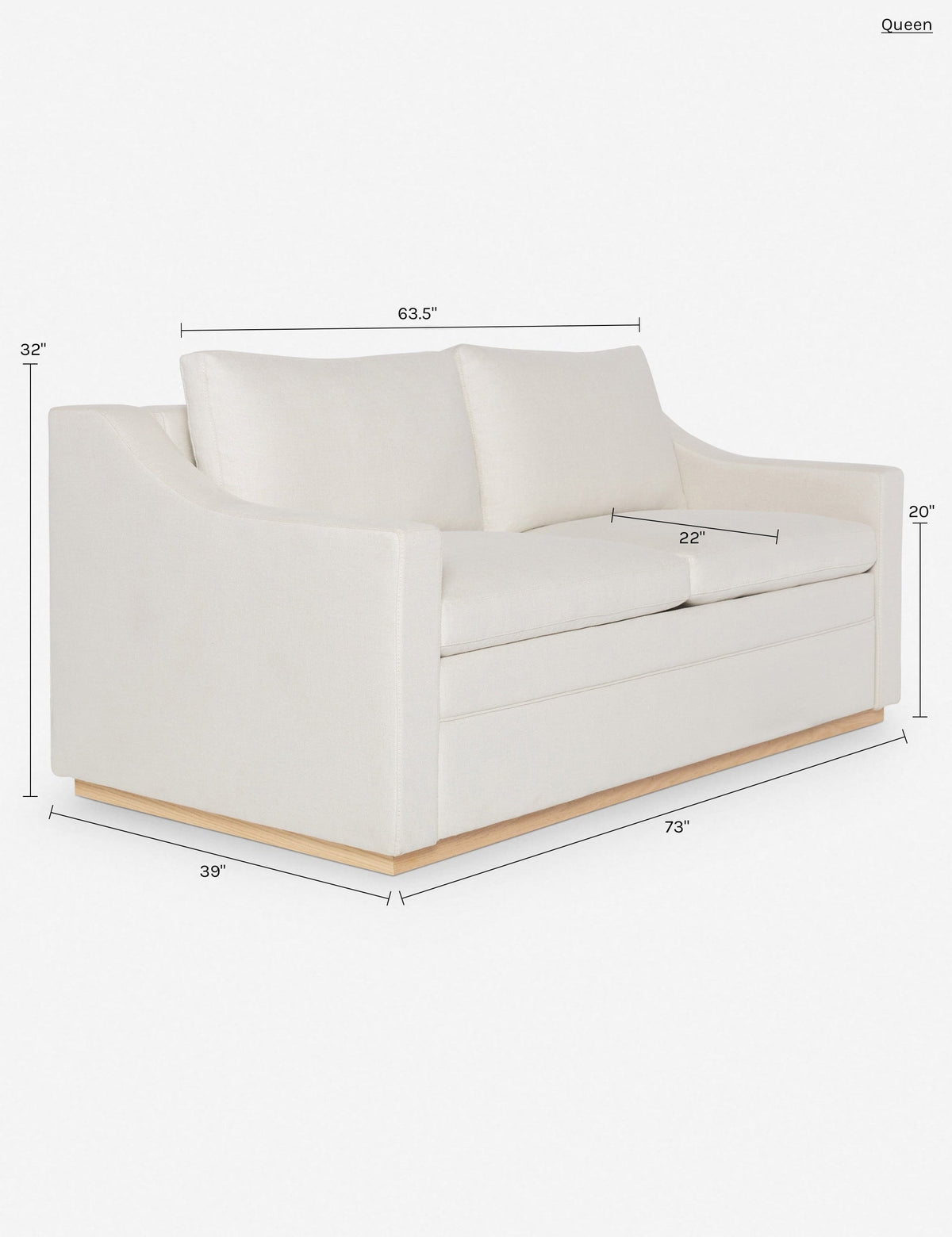 Coniston Sleeper Sofa by Ginny Macdonald