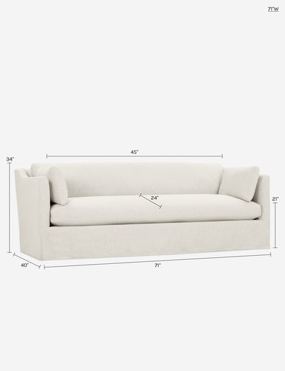 Fabienne Slipcover Sofa