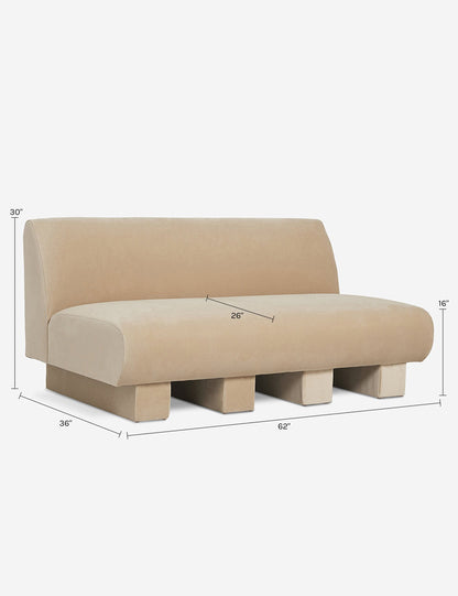 Lena Modular Sofa by Sarah Sherman Samuel
