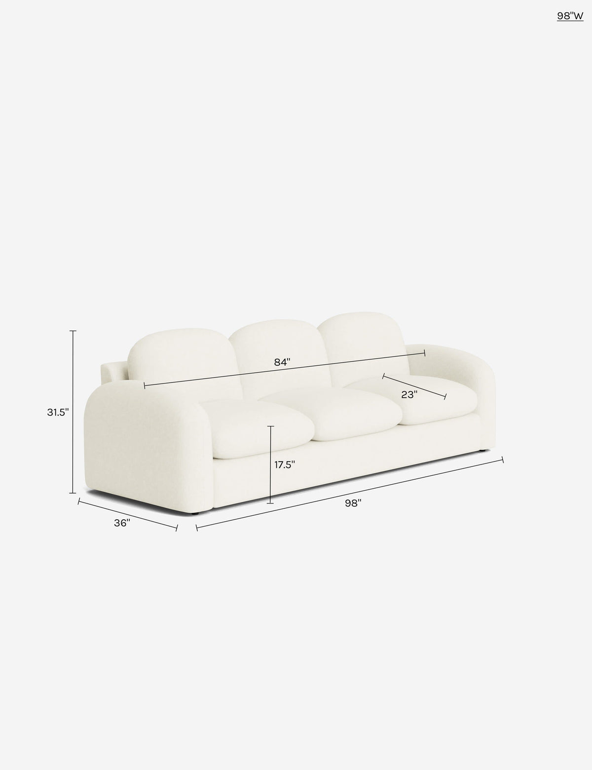 Neve Sofa by Aimee Song
