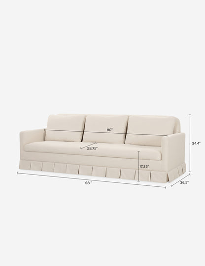 Pellicano Sofa by Gillian Segal for Moe's