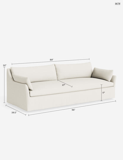 Portola Luxe Depth Slipcover Sofa