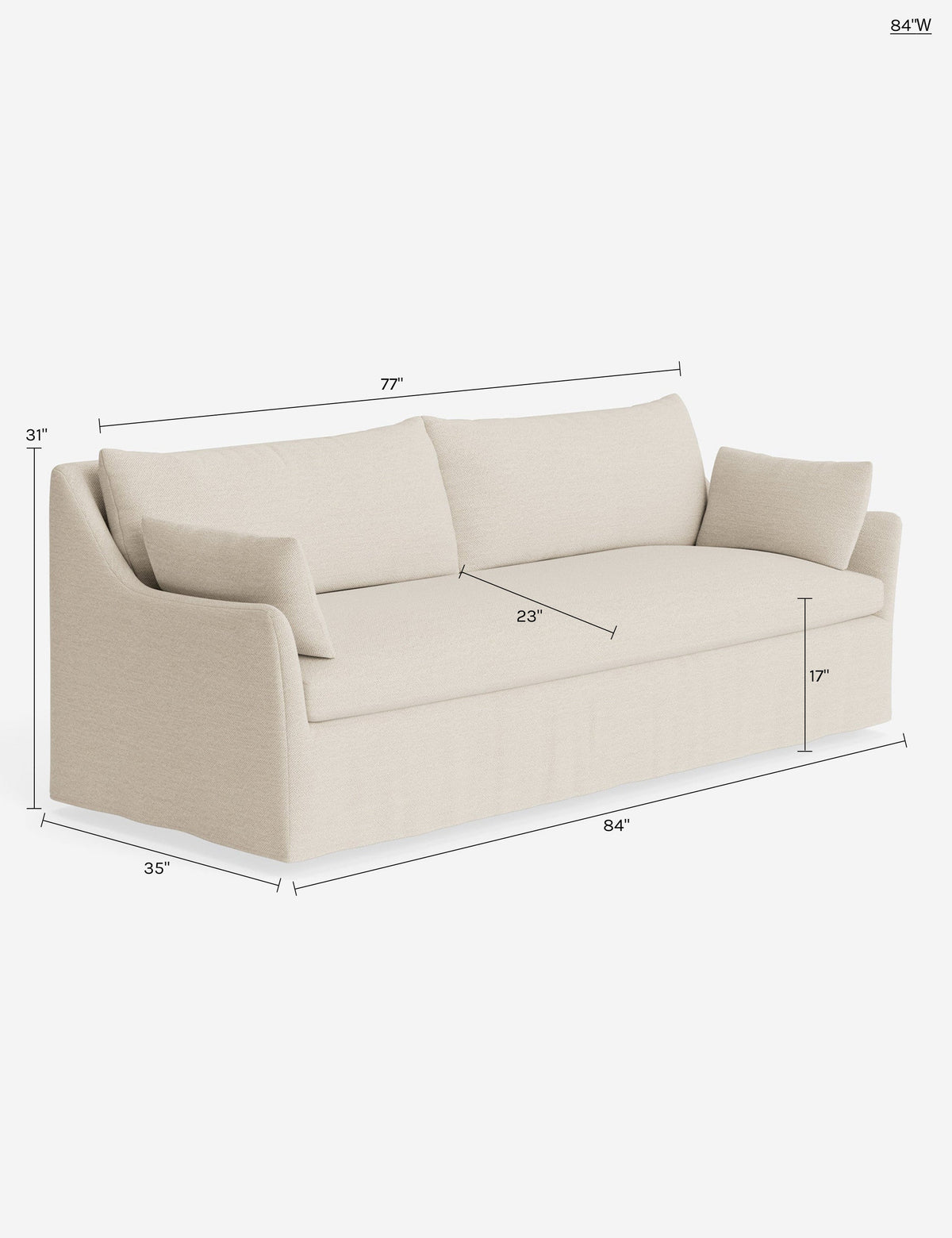 Portola Slipcover Sofa