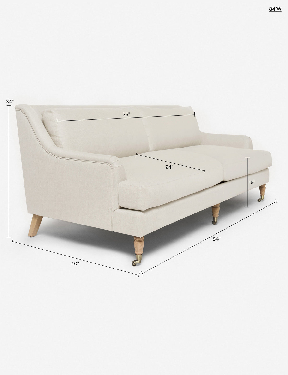 Rivington Sofa by Ginny Macdonald