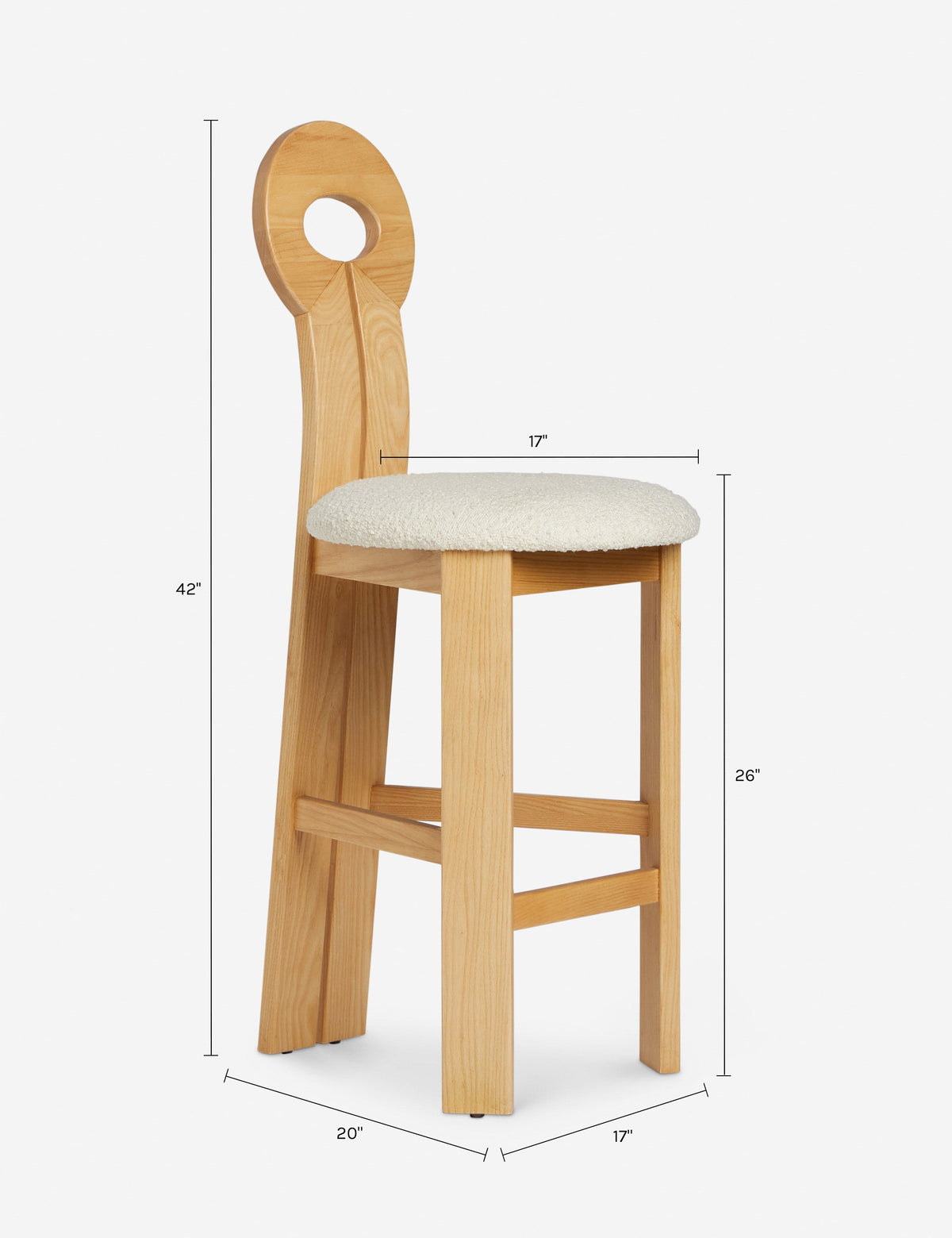 Whit Counter Stool by Sarah Sherman Samuel