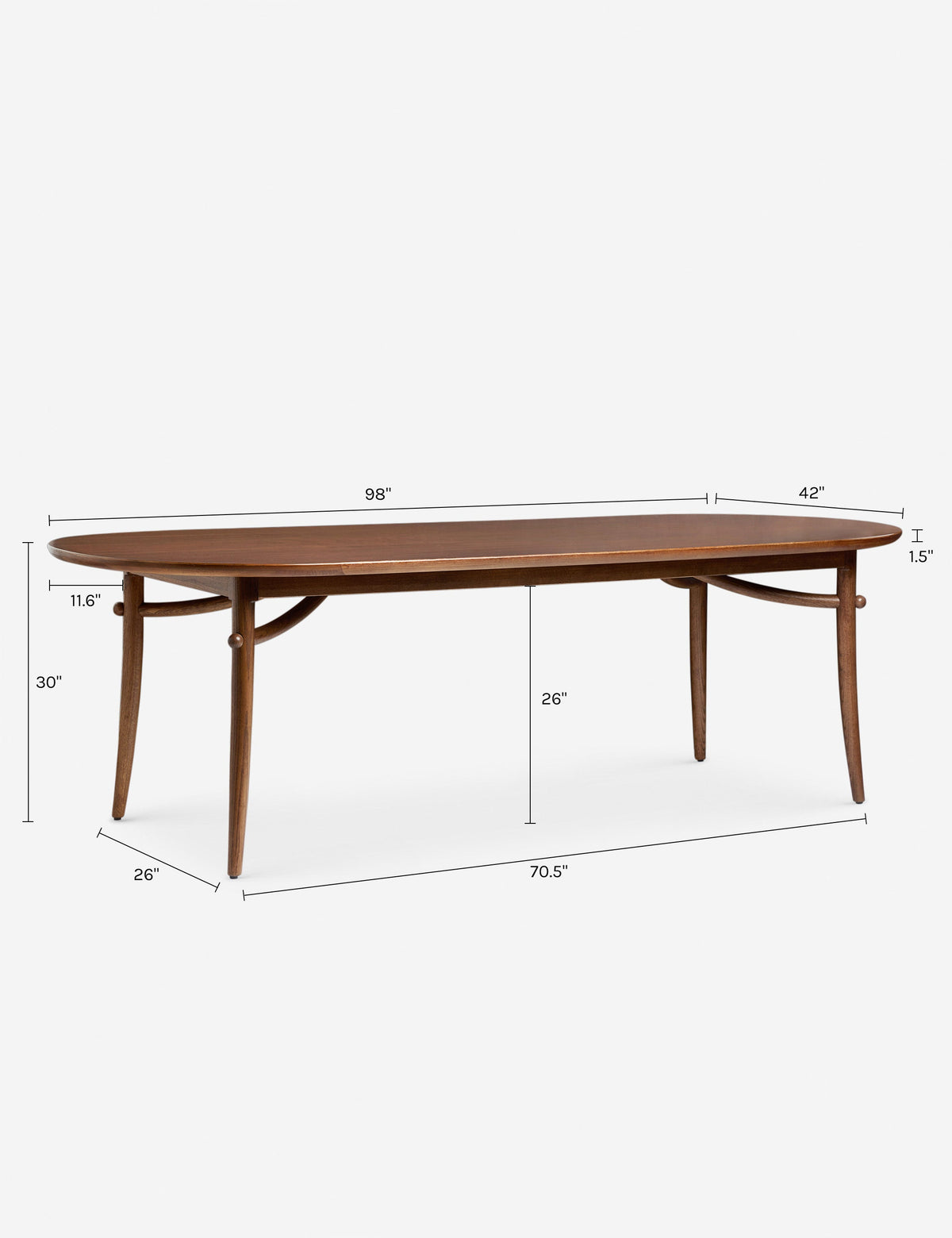 Crew Dining Table by Heidi Caillier