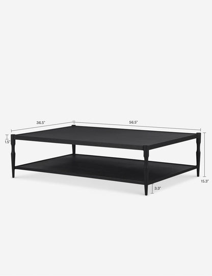 Augusta Coffee Table by Amber Lewis x Four Hands