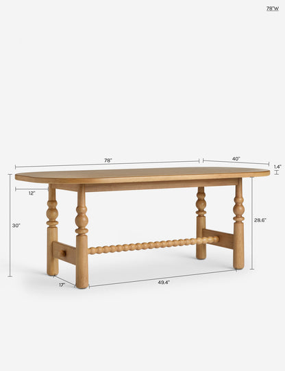 Blume Oval Dining Table