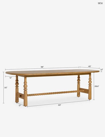 Blume Oval Dining Table