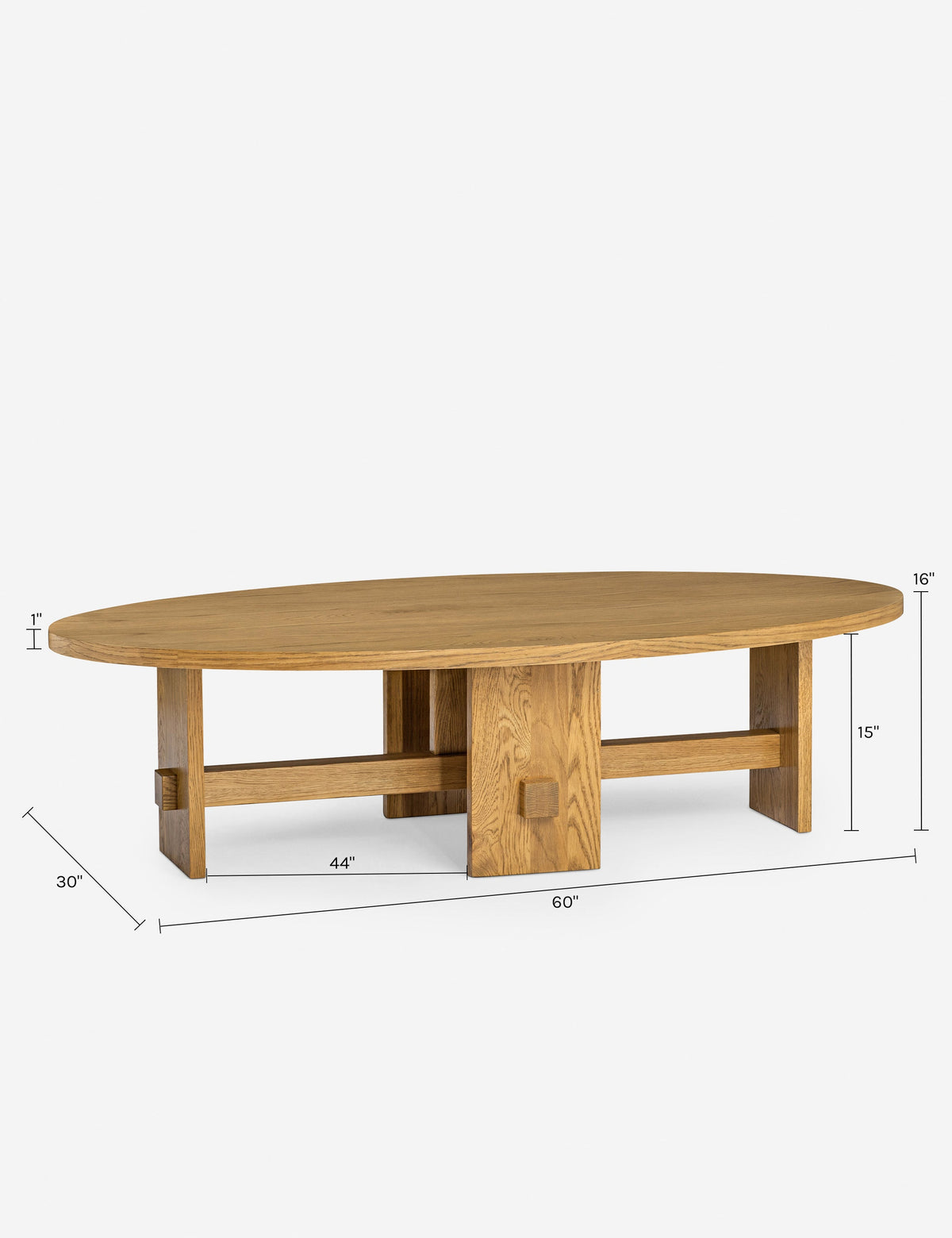 Campos Oval Coffee Table