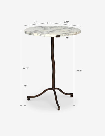 Cerrito Round Side Table