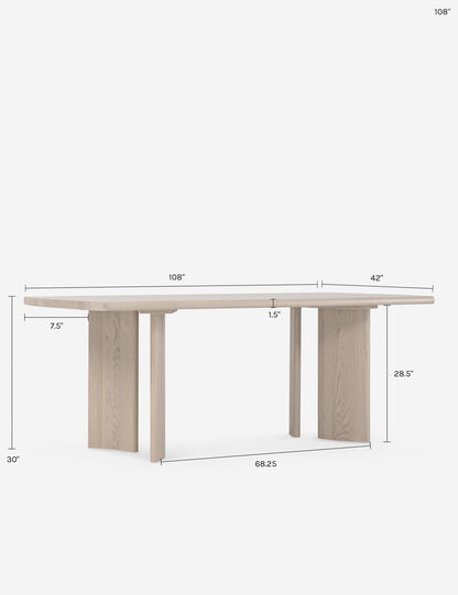 Crest Dining Table by Sun at Six
