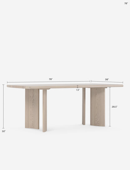 Crest Dining Table by Sun at Six