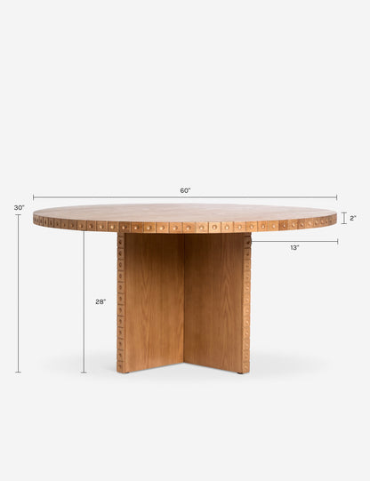 Edda Round Dining Table