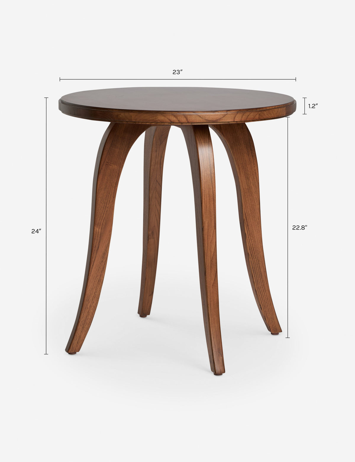 Fiore Round Side Table by Heidi Caillier